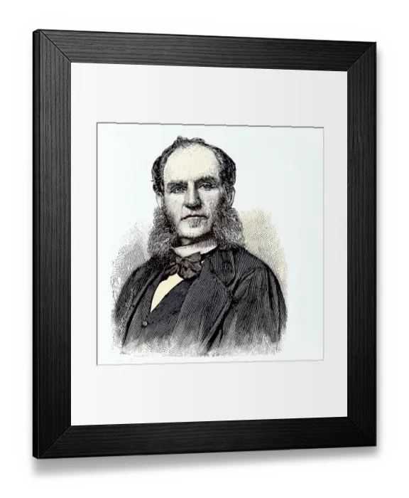 Framed Print : Count August von Maltzan-Militsch Framed Print : Count August von Maltzan-Militsch