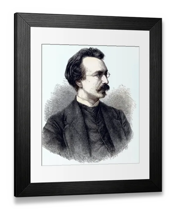 Framed Print : Friedrich Paul Thumann, 5 October 1834 Framed Print : Friedrich Paul Thumann, 5 October 1834