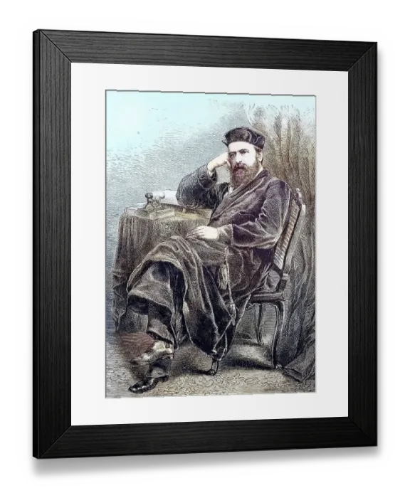 Framed Print : Georg Friedrich Rudolph Theodor Herwegh Framed Print : Georg Friedrich Rudolph Theodor Herwegh