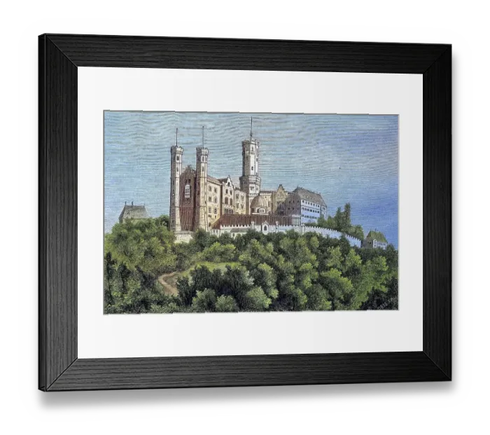 Framed Print : Schaumburg Castle, a castle in Hesse
