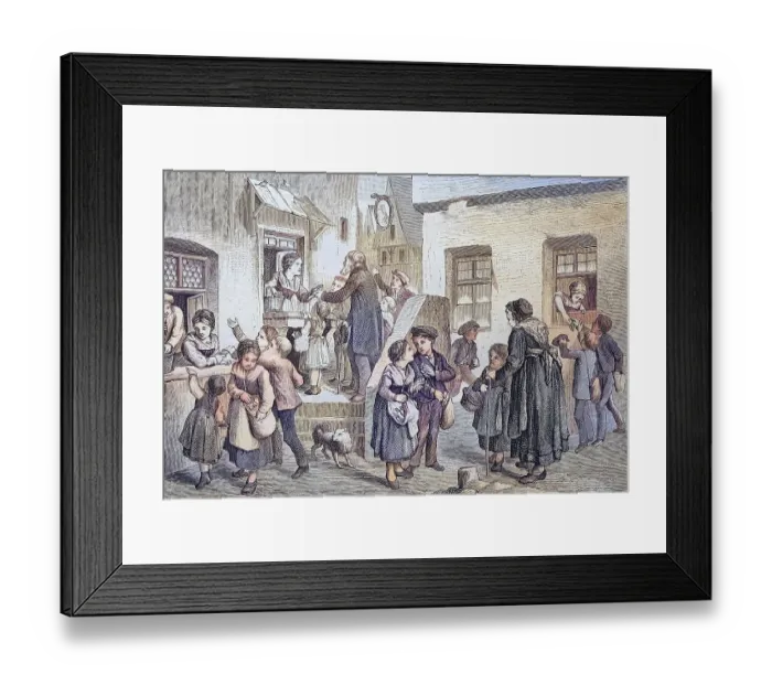 Framed Print : The Spitzeltag, Spitzel is the shape of a pastry in Middle Franconia Framed Print : The Spitzeltag, Spitzel is the shape of a pastry in Middle Franconia