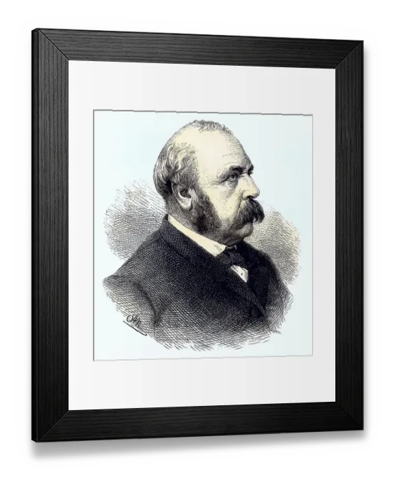 Framed Print : Alexandre Auguste Ledru-Rollin