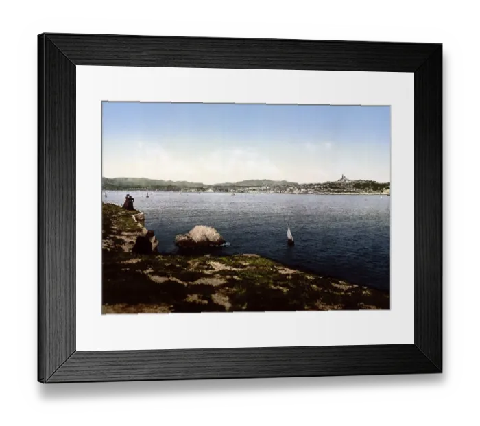 Framed Print : Chateau d'If, view from the castle