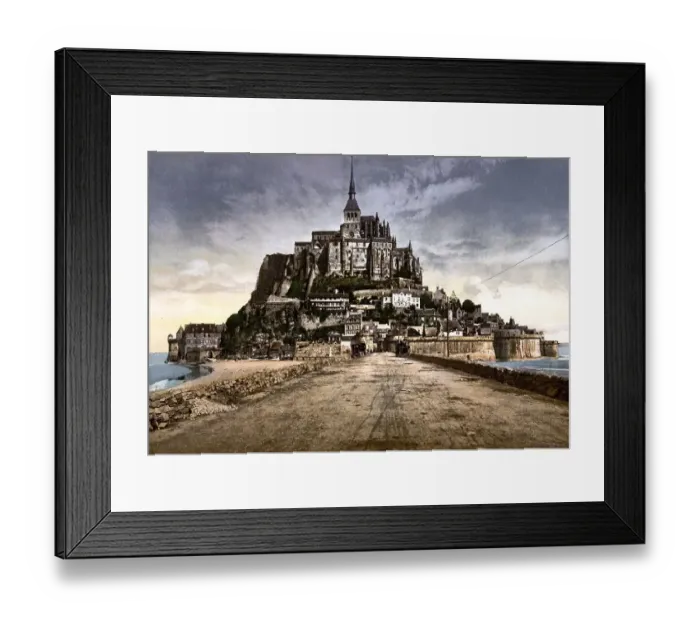 Framed Print : South front seen from the dyke