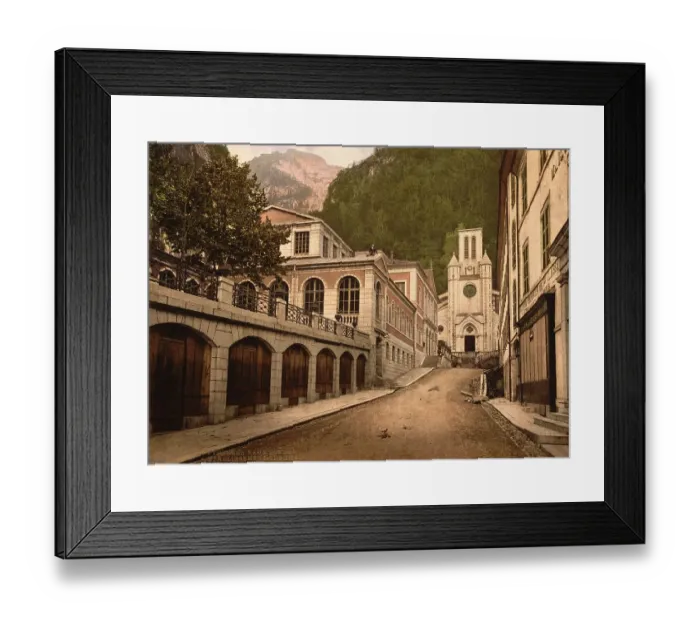 Framed Print : Thermal spring, Eaux Bonnes, in the Nouvelle-Aquitaine region Framed Print : Thermal spring, Eaux Bonnes, in the Nouvelle-Aquitaine region
