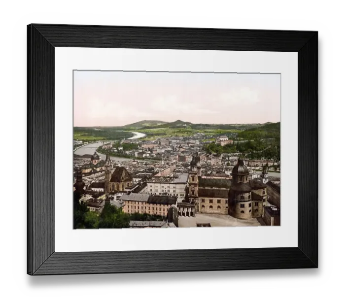 Framed Print : General view of Maria Plain of Salzburg Framed Print : General view of Maria Plain of Salzburg