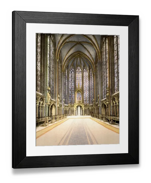 Framed Print : Sainte-Chapelle, Holy Chapel