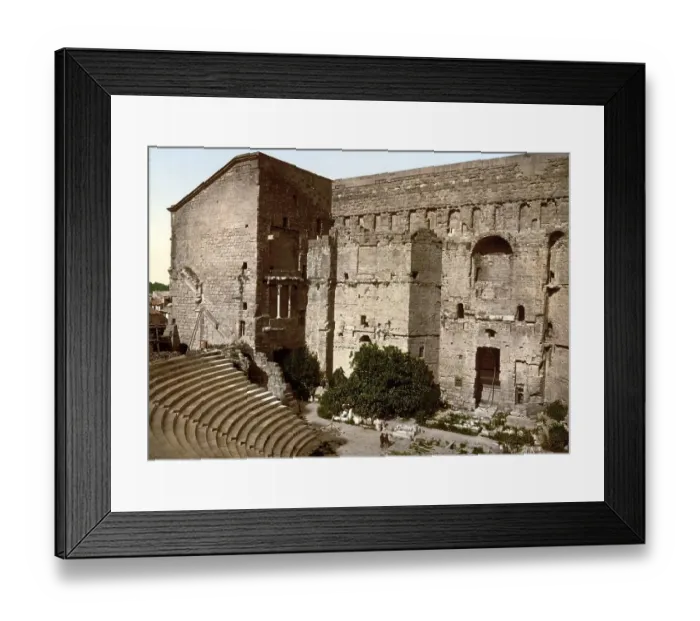Framed Print : The Roman theatre, Orange, Provence