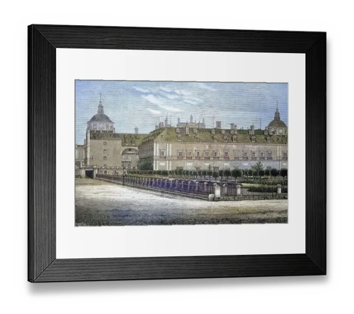 Framed Print : Palacio Real de Aranjuez, Royal Palace of Aranjuez Framed Print : Palacio Real de Aranjuez, Royal Palace of Aranjuez