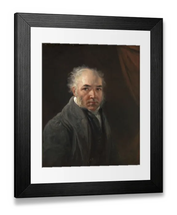 Framed Print : Self-portrait by James Ward (born 23 October 1769 in London) (died 23 November 1859 in Cheshunt) (Hertfordshire)