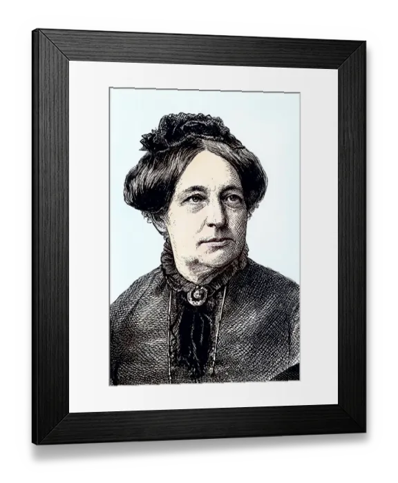Framed Print : Louise Otto-Peters, also Luise Otto-Peters Framed Print : Louise Otto-Peters, also Luise Otto-Peters