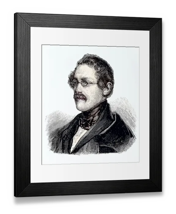 Framed Print : Anton Alexander Graf von Auersperg Framed Print : Anton Alexander Graf von Auersperg