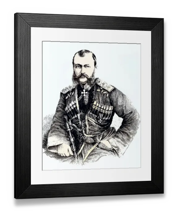 Framed Print : Grand Duke Michael Nikolayevich of Russia
