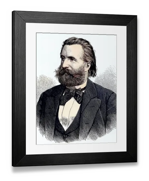 Framed Print : Ernst Gustav Benjamin von Bergmann