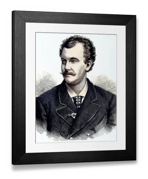 Framed Print : Otto Schelper, actually Peter Johann Christian Otto Buck Framed Print : Otto Schelper, actually Peter Johann Christian Otto Buck