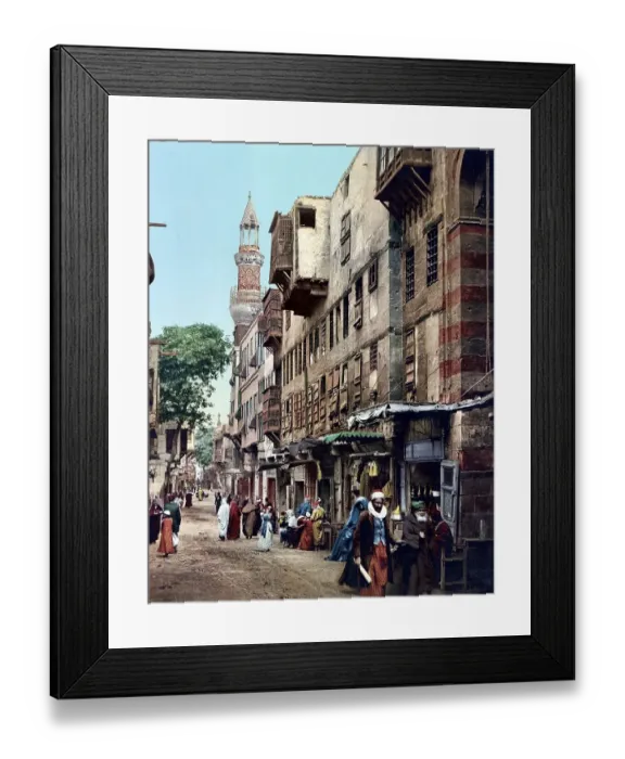 Framed Print : Cairo, Egypt, Street in the Arab Quarter Framed Print : Cairo, Egypt, Street in the Arab Quarter
