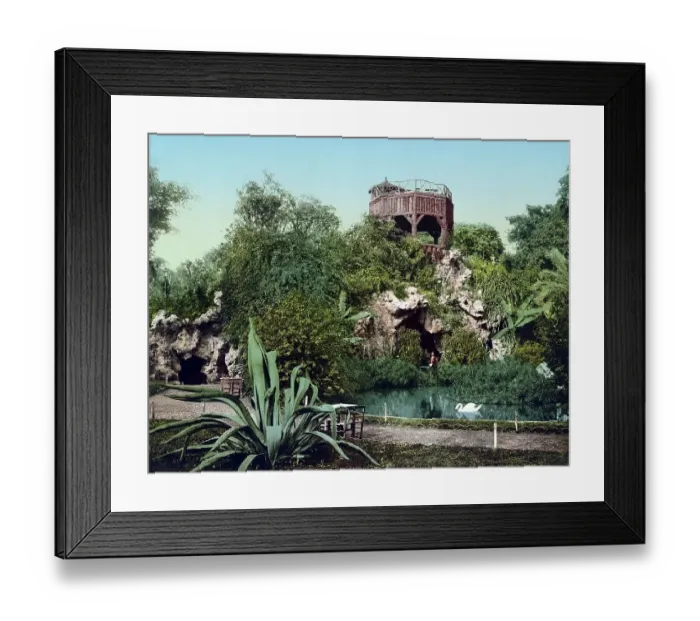 Framed Print : Cairo, Egypt, The Esbekieh Caves