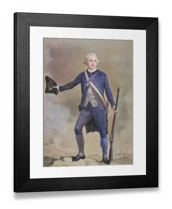 Framed Print : Joseph Warren Revere (17 May 1812)