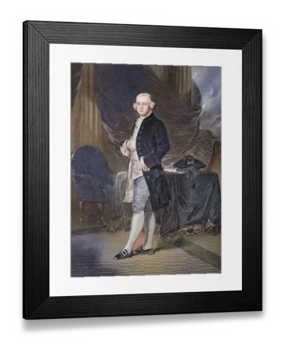 Framed Print : James Otis, 1725, 1783, lawyer