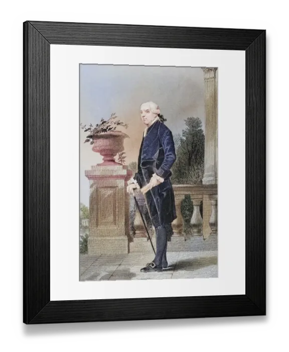 Framed Print : Henry Laurens (born 24 February 1723jul)