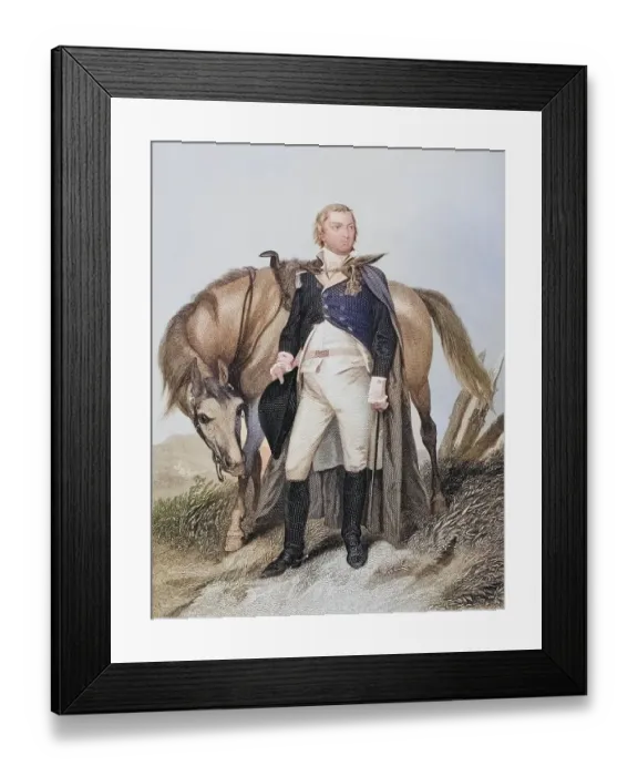 Framed Print : Nathanael Greene (born 7 August 1742 in Potowomut)