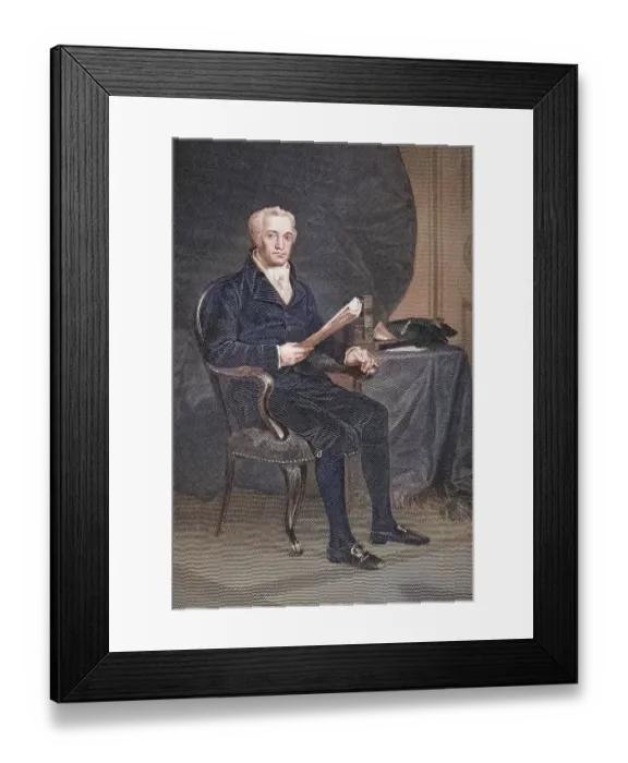 Framed Print : Joel Barlow (born 24 March 1754 in Redding) Framed Print : Joel Barlow (born 24 March 1754 in Redding)