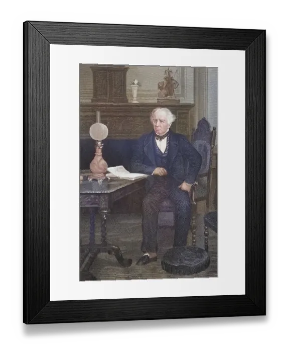 Framed Print : James Kent (born 31 July 1763 in Fredericksburg) Framed Print : James Kent (born 31 July 1763 in Fredericksburg)