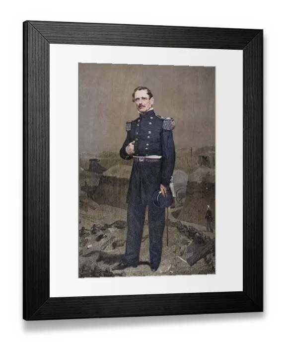 Framed Print : James Shields (born 13 April 1762 in Banbridge)
