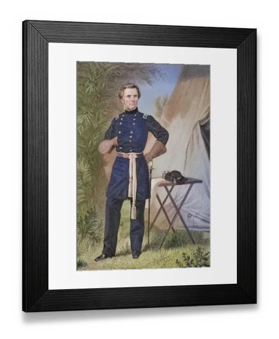 Framed Print : Ormsby McKnight Mitchel, 1809, 1862