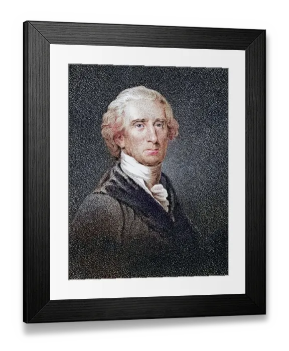 Framed Print : Charles Carroll of Carrollton, 1737 to 1832