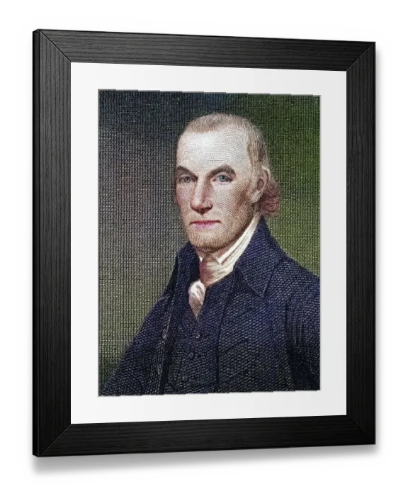 Framed Print : William Floyd, 1734 to 1821 Framed Print : William Floyd, 1734 to 1821