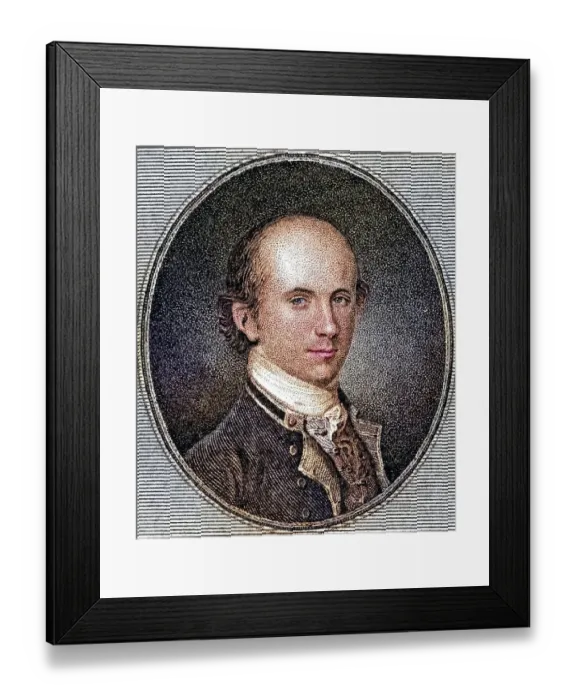Framed Print : Thomas Heyward Jr, 1746 to 1809