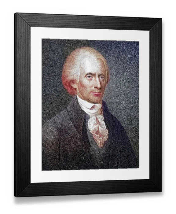 Framed Print : Richard Henry Lee, 1732 to 1794 Framed Print : Richard Henry Lee, 1732 to 1794