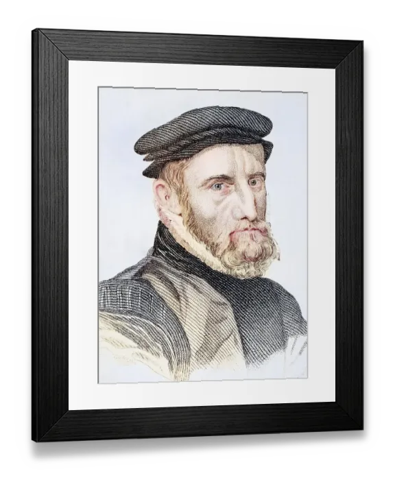 Framed Print : Sir Thomas Gresham, 1518 / 19-1579