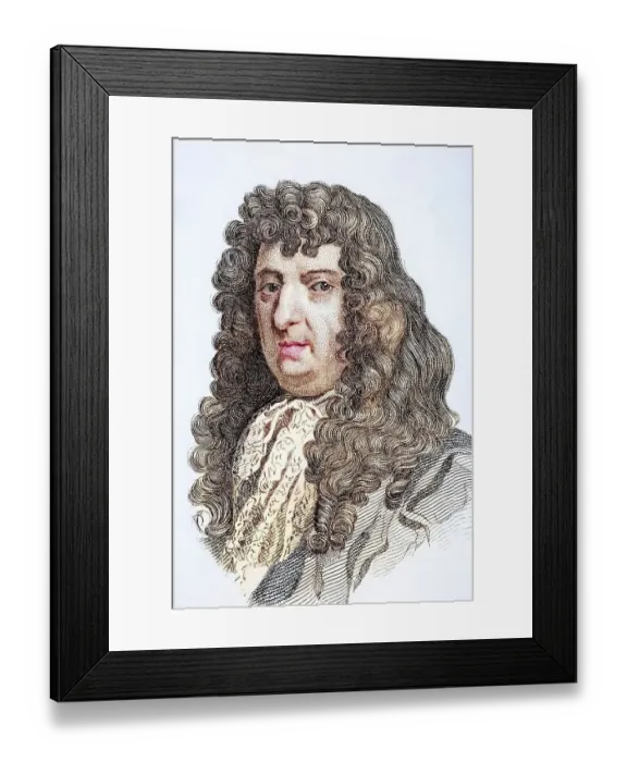Framed Print : William Russell Lord Russell, 1639-1683