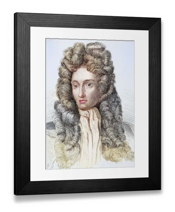 Framed Print : Robert Boyle, 1627-1691, Anglo-Irish chemist Framed Print : Robert Boyle, 1627-1691, Anglo-Irish chemist