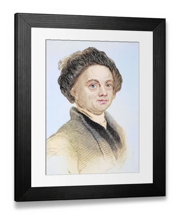 Framed Print : William Hogarth, 1697-1764, English painter