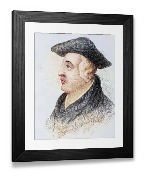 Framed Print : Roger Bacon, ca 1214-1294, English philosopher and Franciscan monk Framed Print : Roger Bacon, ca 1214-1294, English philosopher and Franciscan monk