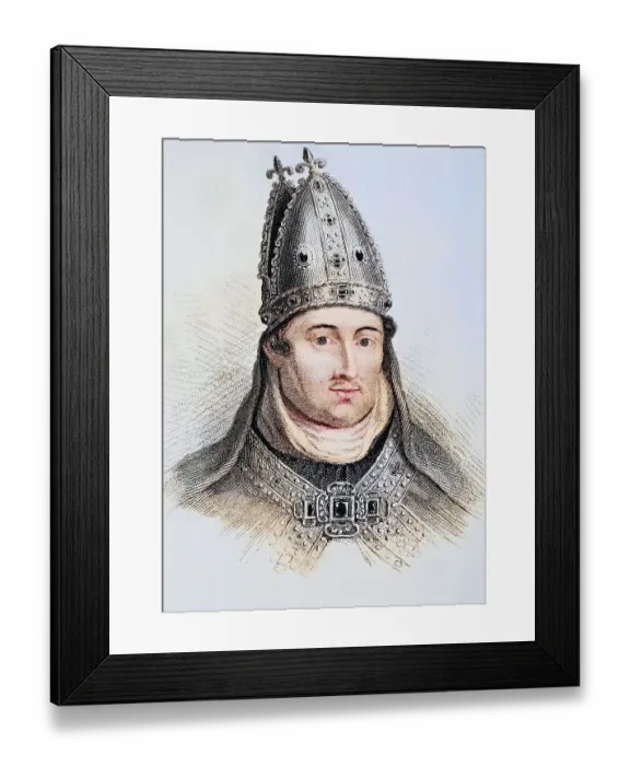 Framed Print : William of Wykeham, 1320-1404 Framed Print : William of Wykeham, 1320-1404
