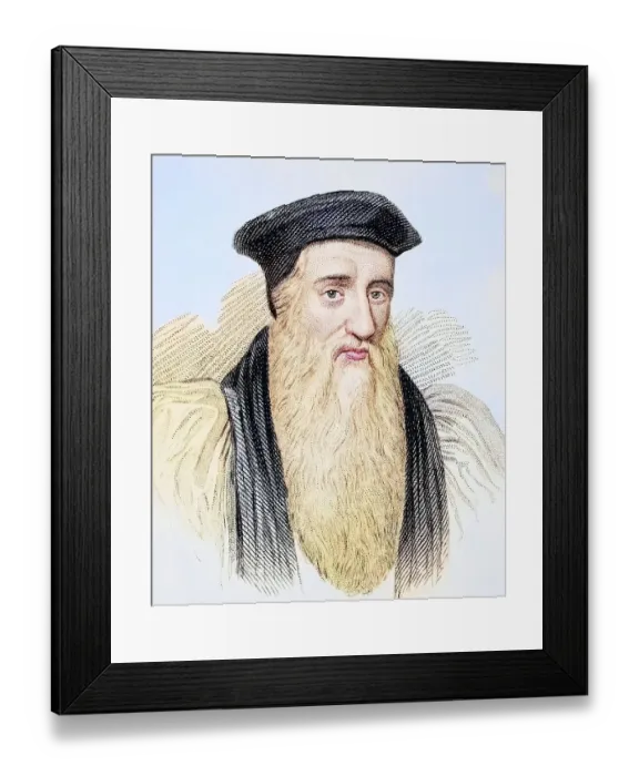 Framed Print : Thomas Cranmer, 1489-1556, First Protestant Archbishop of Canterbury 1533-56 Framed Print : Thomas Cranmer, 1489-1556, First Protestant Archbishop of Canterbury 1533-56