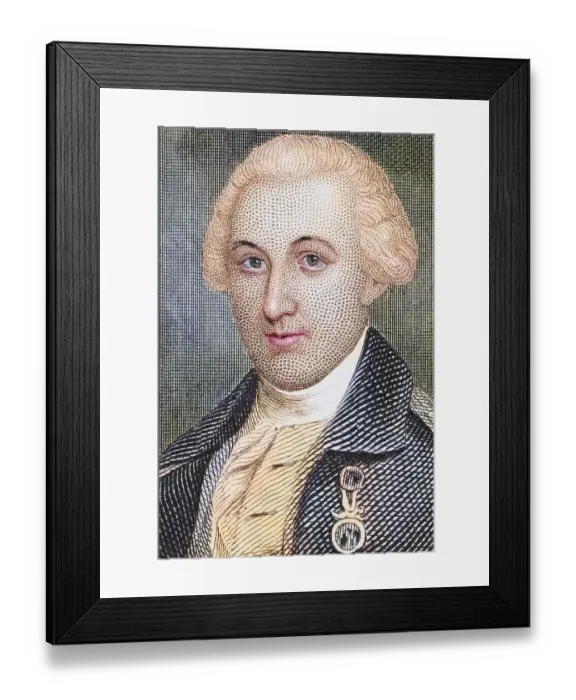 Framed Print : John Eager Howard, 1752-1827, American soldier and politician