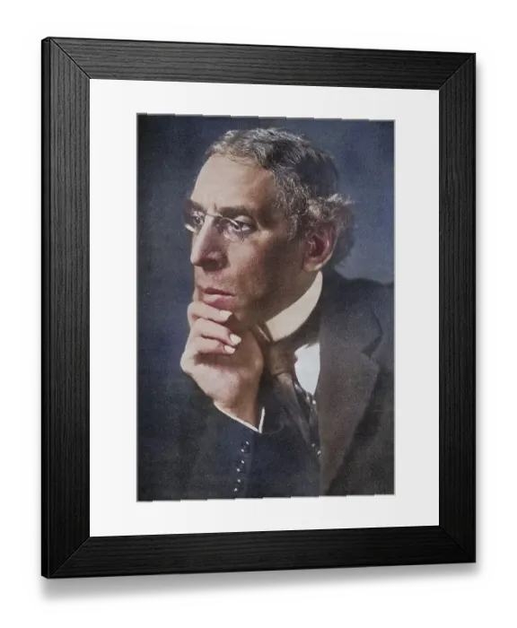 Framed Print : Israel Zangwill, 1864 1926, English writer