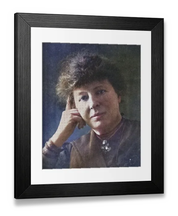 Framed Print : Lucy Lane aka Mrs, W, K, Clifford