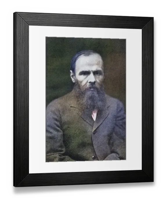Framed Print : Fyodor Mikhaylovich Dostoyevsky