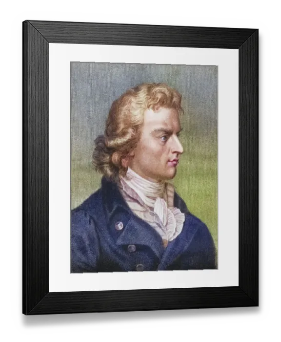 Framed Print : Johann Christoph Friedrich Von Schiller
