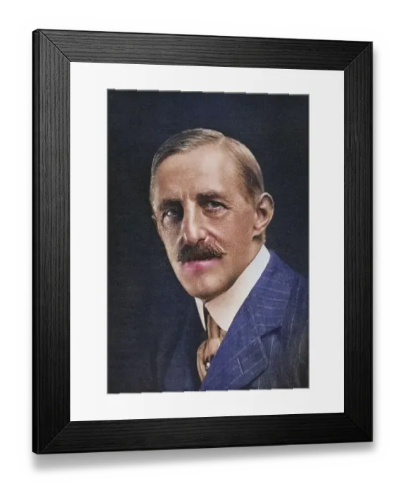 Framed Print : Sir Max Pemberton, 1874-1950, English writer