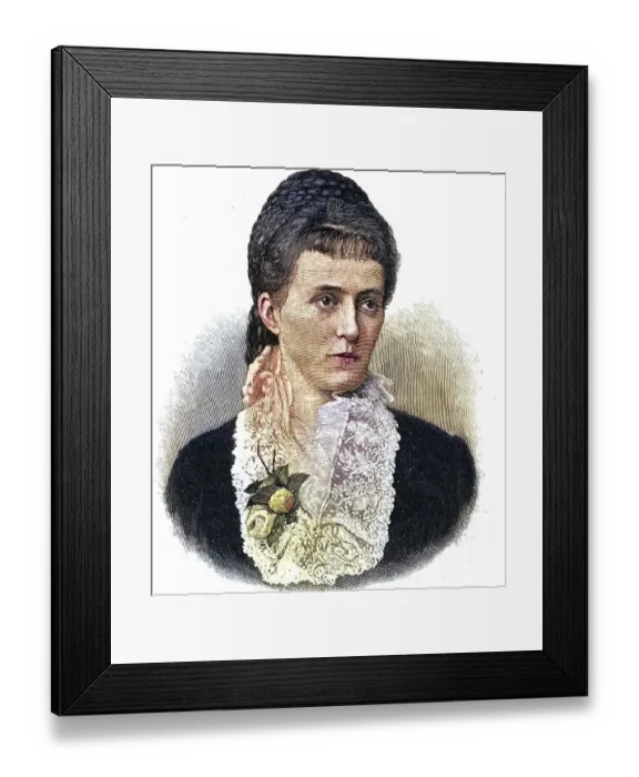 Framed Print : Maria Josepha de Braganca, Duchess of Bavaria (1857-1943) Framed Print : Maria Josepha de Braganca, Duchess of Bavaria (1857-1943)