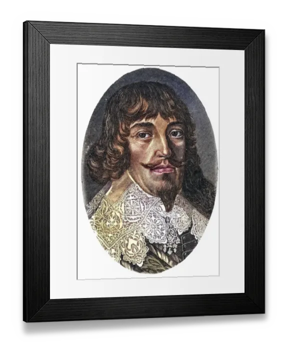 Framed Print : Bernhard, Duke of Weimar (1604-1639) Framed Print : Bernhard, Duke of Weimar (1604-1639)