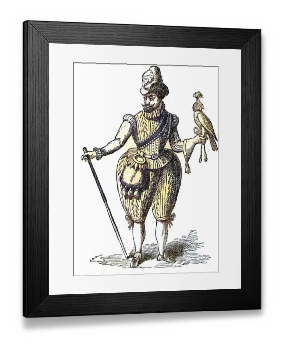 Framed Print : James I of England, VI of Scotland (1566-1625)