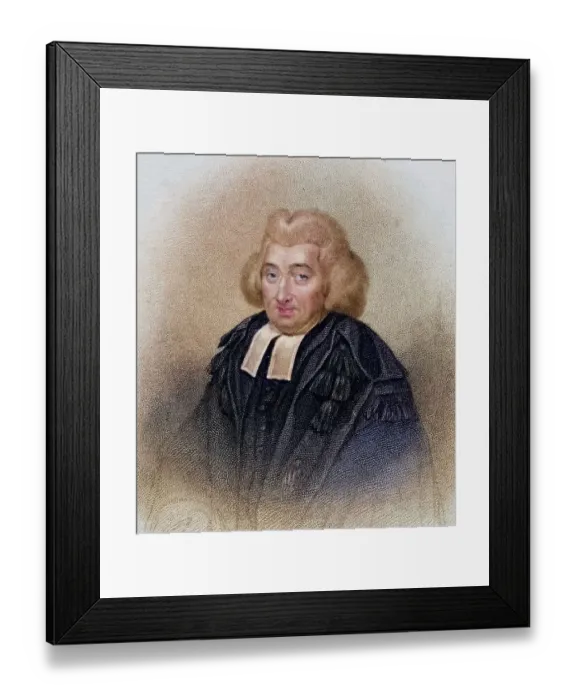 Framed Print : George Campbell (1719-1796) Scottish theologian Framed Print : George Campbell (1719-1796) Scottish theologian